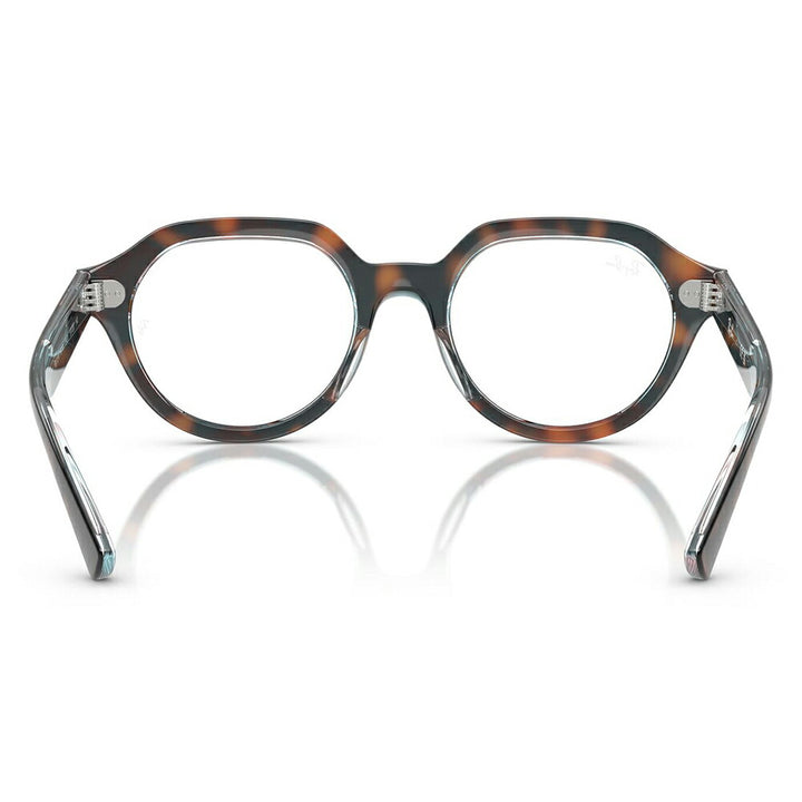 【正規品販売店】度なし1.55レンズ交換+0円 レイバン メガネ フレーム RX7214 8401 49 Ray-Ban レイバン純正レンズ対応 GINA OPTICS ジーナオプティクス ボストン 伊達メガネ 眼鏡
