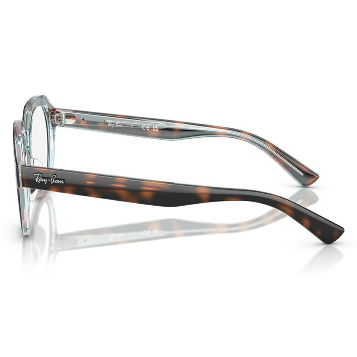 【正規品販売店】度なし1.55レンズ交換+0円 レイバン メガネ フレーム RX7214 8401 49 Ray-Ban レイバン純正レンズ対応 GINA OPTICS ジーナオプティクス ボストン 伊達メガネ 眼鏡