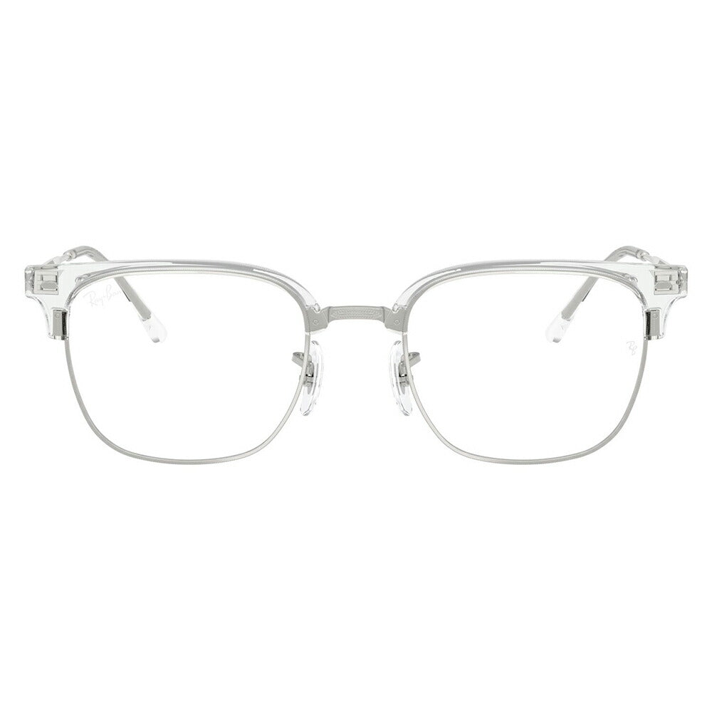 【正規品販売店】度なし1.55レンズ交換+0円 レイバン メガネ フレーム RX7216F 2001 53 Ray-Ban レイバン純正レンズ対応 NEW CLUBMASTER ニュークラブマスター メタル