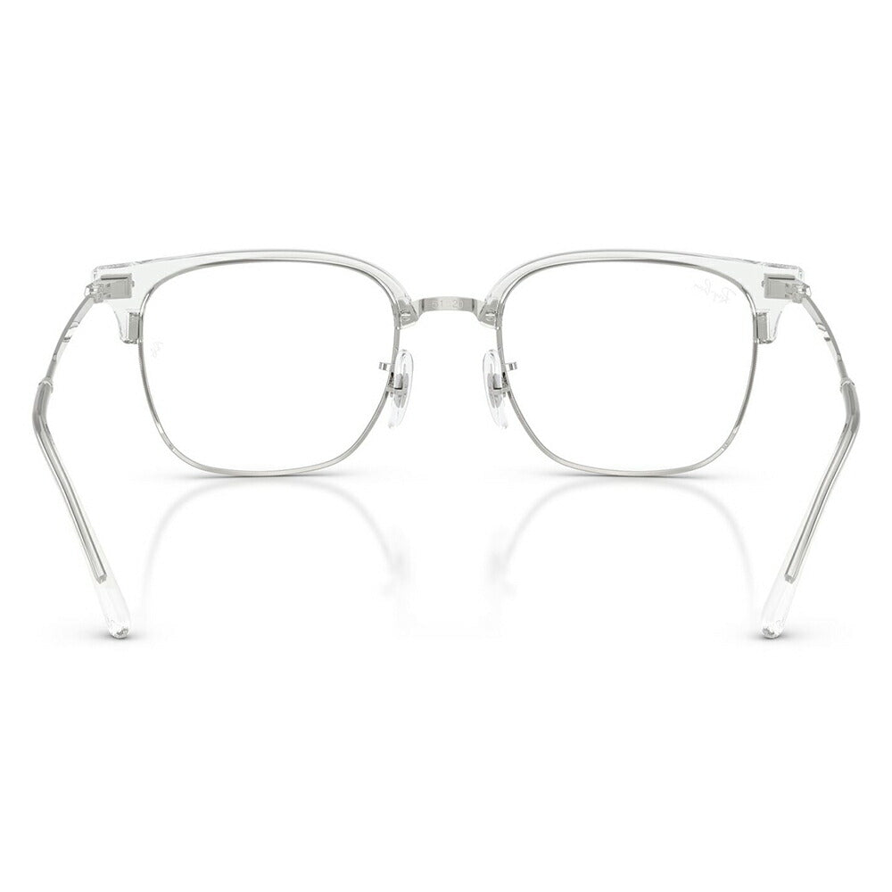 【正規品販売店】度なし1.55レンズ交換+0円 レイバン メガネ フレーム RX7216F 2001 53 Ray-Ban レイバン純正レンズ対応 NEW CLUBMASTER ニュークラブマスター メタル