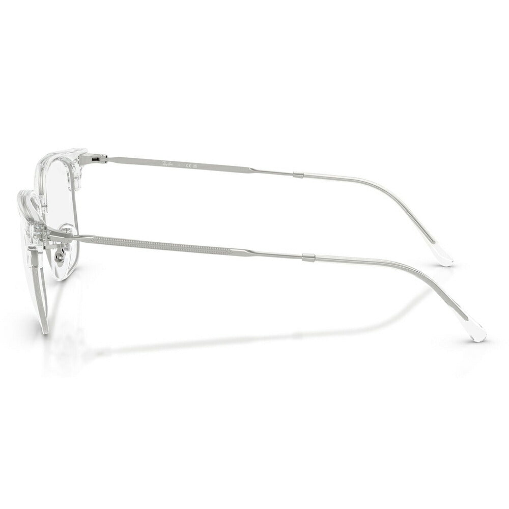 【正規品販売店】度なし1.55レンズ交換+0円 レイバン メガネ フレーム RX7216F 2001 53 Ray-Ban レイバン純正レンズ対応 NEW CLUBMASTER ニュークラブマスター メタル