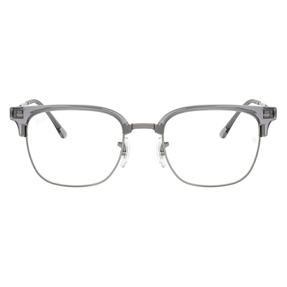 【正規品販売店】度なし1.55レンズ交換+0円 レイバン メガネ フレーム RX7216F 8470 53 Ray-Ban レイバン純正レンズ対応 NEW CLUBMASTER ニュークラブマスター メタル