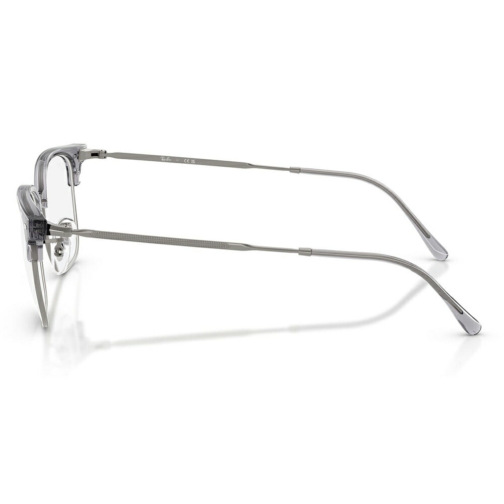 【正規品販売店】度なし1.55レンズ交換+0円 レイバン メガネ フレーム RX7216F 8470 53 Ray-Ban レイバン純正レンズ対応 NEW CLUBMASTER ニュークラブマスター メタル