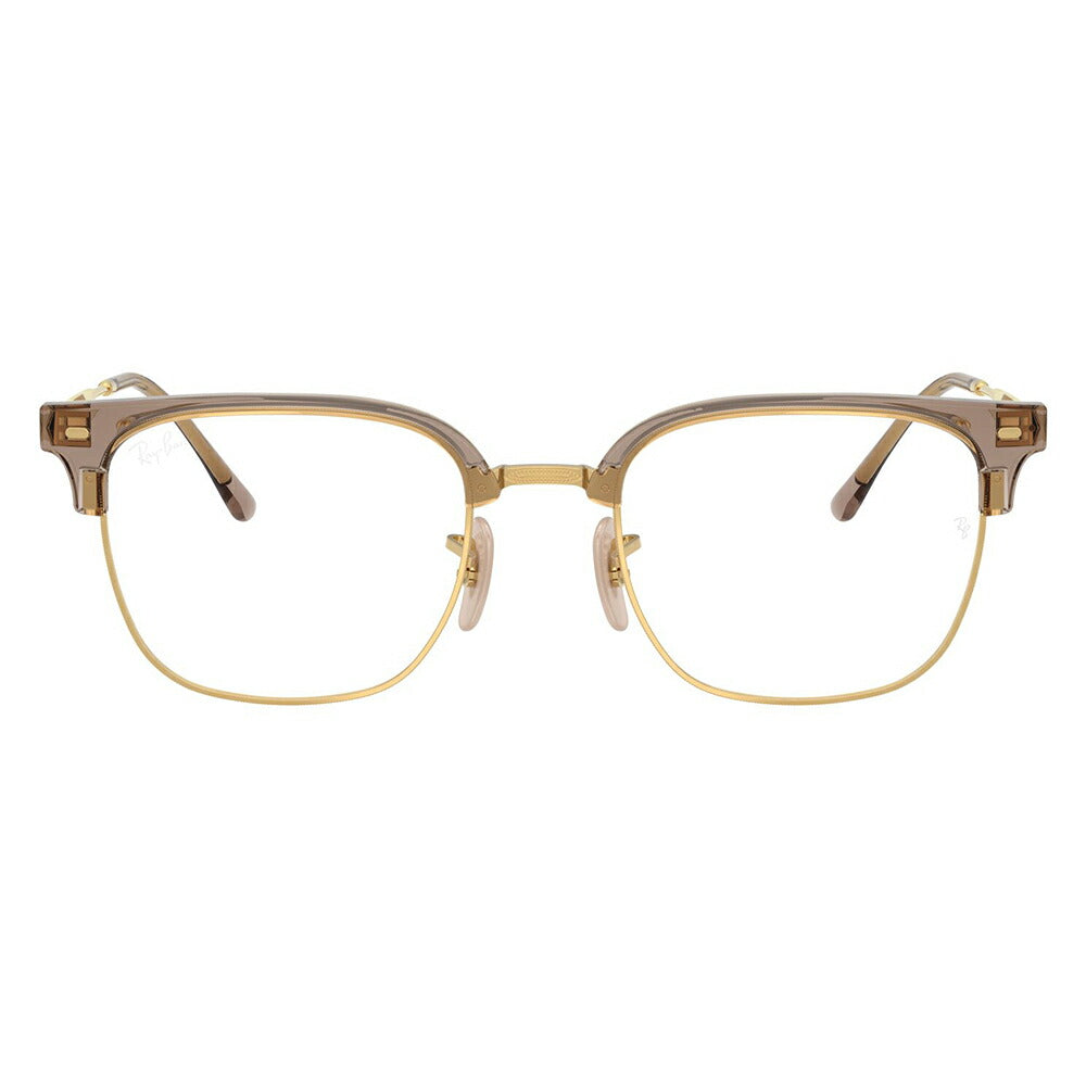 【正規品販売店】度なし1.55レンズ交換+0円 レイバン メガネ フレーム RX7216F 8471 53 Ray-Ban レイバン純正レンズ対応 NEW CLUBMASTER ニュークラブマスター メタル