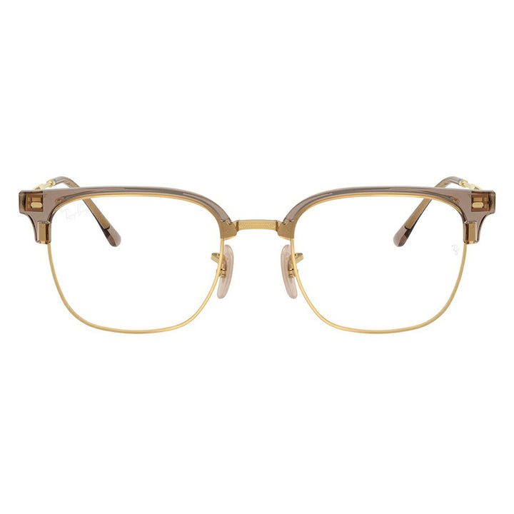 【正規品販売店】度なし1.55レンズ交換+0円 レイバン メガネ フレーム RX7216F 8471 53 Ray-Ban レイバン純正レンズ対応 NEW CLUBMASTER ニュークラブマスター メタル