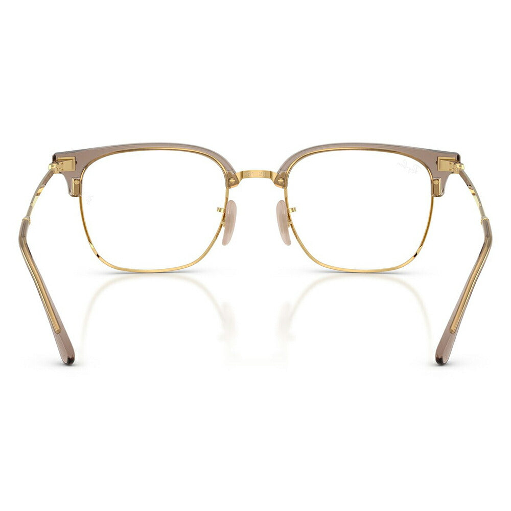 【正規品販売店】度なし1.55レンズ交換+0円 レイバン メガネ フレーム RX7216F 8471 53 Ray-Ban レイバン純正レンズ対応 NEW CLUBMASTER ニュークラブマスター メタル