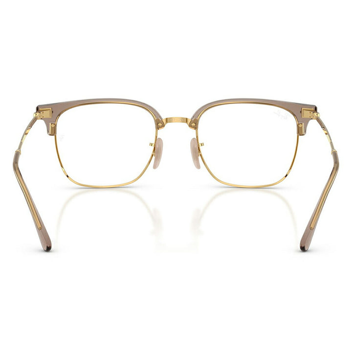 【正規品販売店】度なし1.55レンズ交換+0円 レイバン メガネ フレーム RX7216F 8471 53 Ray-Ban レイバン純正レンズ対応 NEW CLUBMASTER ニュークラブマスター メタル