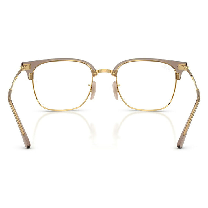 【正規品販売店】レイバン メガネ フレーム サングラス 老眼鏡セット RX7216F 8471 53 Ray-Ban NEW CLUBMASTER ニュークラブマスター メタル シニアグラス リーディンググラス 読書 スマホ ブルーライトカット変更可