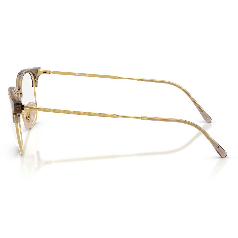 【正規品販売店】度なし1.55レンズ交換+0円 レイバン メガネ フレーム RX7216F 8471 53 Ray-Ban レイバン純正レンズ対応 NEW CLUBMASTER ニュークラブマスター メタル