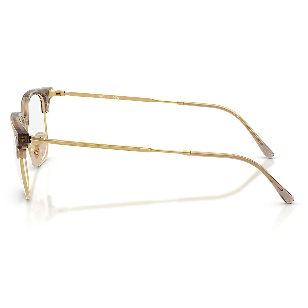 【正規品販売店】レイバン メガネ フレーム ブルーライトカットレンズセット RX7216F 8471 53 Ray-Ban NEW CLUBMASTER ニュークラブマスター メタル PCメガネ 度付き対応可