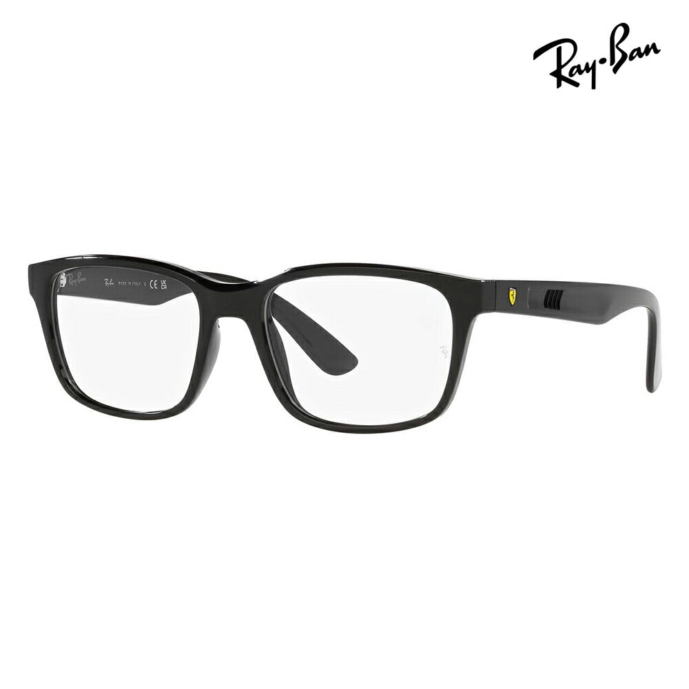 【アウトレット】度なし1.55レンズ交換+0円 レイバン メガネ フレーム RX7221M F683 54 Ray-Ban スクエア セル フェラーリ 伊達メガネ 眼鏡
