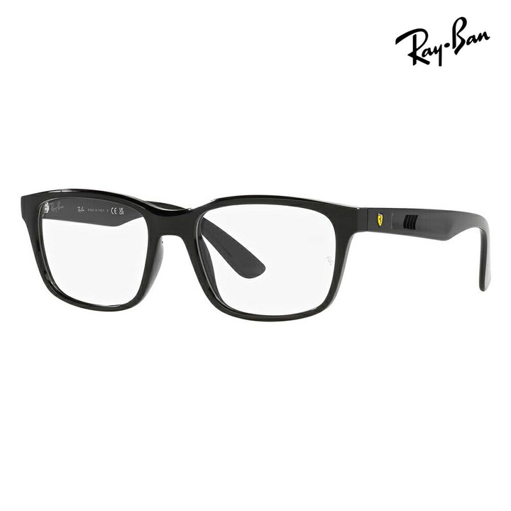 【アウトレット】度なし1.55レンズ交換+0円 レイバン メガネ フレーム RX7221M F683 54 Ray-Ban スクエア セル フェラーリ 伊達メガネ 眼鏡
