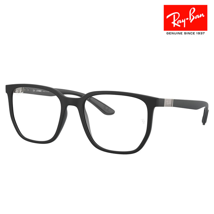 【正規品販売店】度なし1.55レンズ交換+0円 レイバン メガネ フレーム RX7235 5204 53 55 Ray-Ban LITEFORCE 幾何学形 セル 軽量 ユニセックス