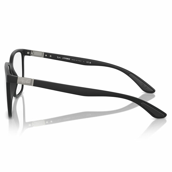 【正規品販売店】度なし1.55レンズ交換+0円 レイバン メガネ フレーム RX7235 5204 53 55 Ray-Ban LITEFORCE 幾何学形 セル 軽量 ユニセックス