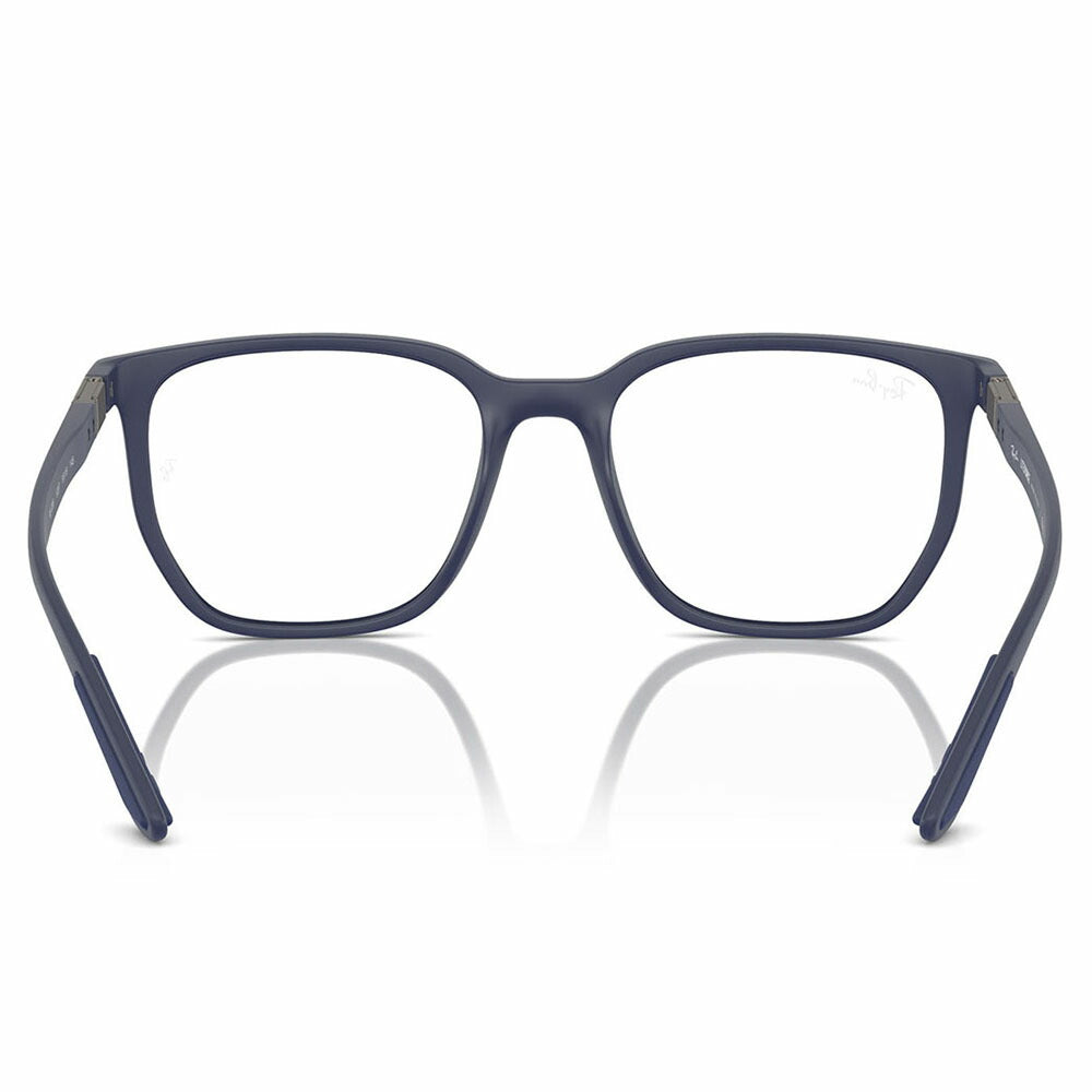 【正規品販売店】度なし1.55レンズ交換+0円 レイバン メガネ フレーム RX7235 5207 53 55 Ray-Ban LITEFORCE 幾何学形 セル 軽量 ユニセックス