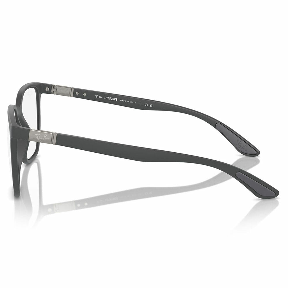 【正規品販売店】度なし1.55レンズ交換+0円 レイバン メガネ フレーム RX7235 5521 53 55 Ray-Ban LITEFORCE 幾何学形 セル 軽量 ユニセックス