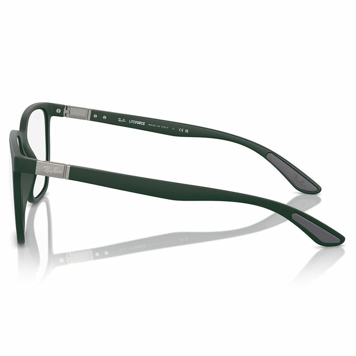 【正規品販売店】度なし1.55レンズ交換+0円 レイバン メガネ フレーム RX7235 8062 53 55 Ray-Ban LITEFORCE 幾何学形 セル 軽量 ユニセックス