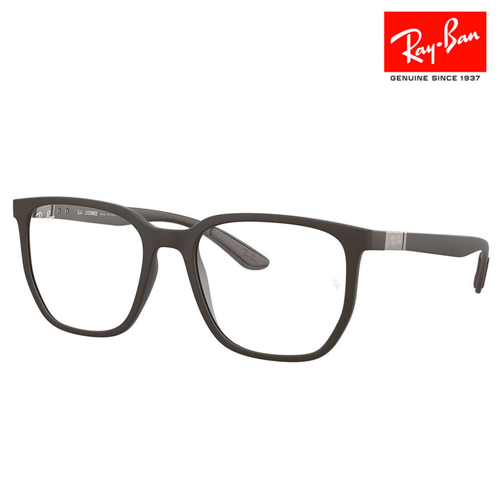 【正規品販売店】度なし1.55レンズ交換+0円 レイバン メガネ フレーム RX7235 8063 53 55 Ray-Ban LITEFORCE 幾何学形 セル 軽量 ユニセックス