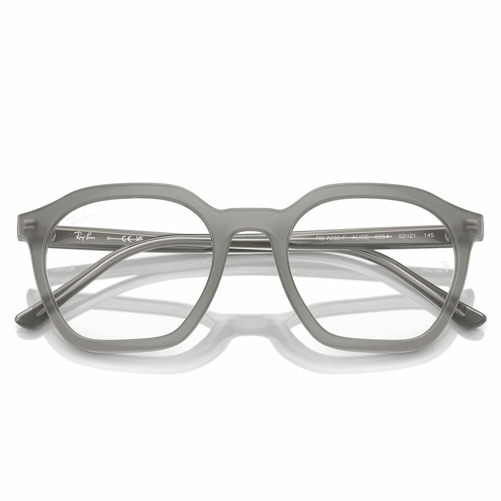 【正規品販売店】度なし1.55レンズ交換+0円 レイバン メガネ フレーム RX7238F 8354 52 Ray-Ban レイバン純正レンズ対応 ALICE アリス ユニセックス フルフィット