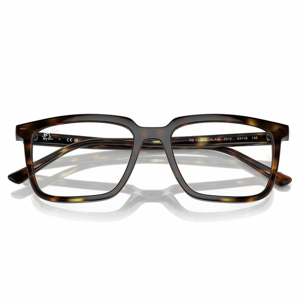 【正規品販売店】度なし1.55レンズ交換+0円 レイバン メガネ フレーム RX7239F 2000 54 Ray-Ban レイバン純正レンズ対応 ALAIN アラン スクエア フルフィットモデル