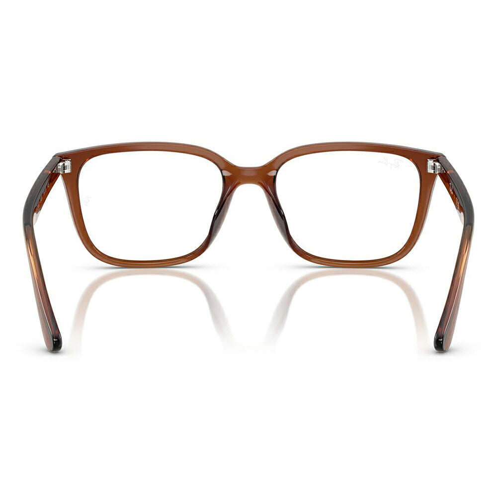 【正規品販売店】度なし1.55レンズ交換+0円 レイバン メガネ フレーム RX7248D 8409 55 Ray-Ban レイバン純正レンズ対応 スクエア セル ユニセックス アジアンデザイン 伊達眼鏡 メガネ