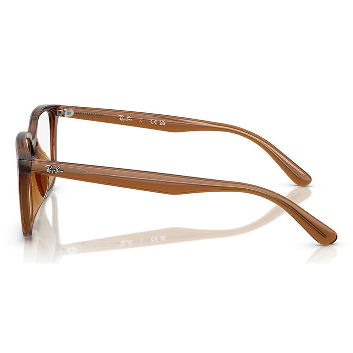【正規品販売店】度なし1.55レンズ交換+0円 レイバン メガネ フレーム RX7248D 8409 55 Ray-Ban レイバン純正レンズ対応 スクエア セル ユニセックス アジアンデザイン 伊達眼鏡 メガネ