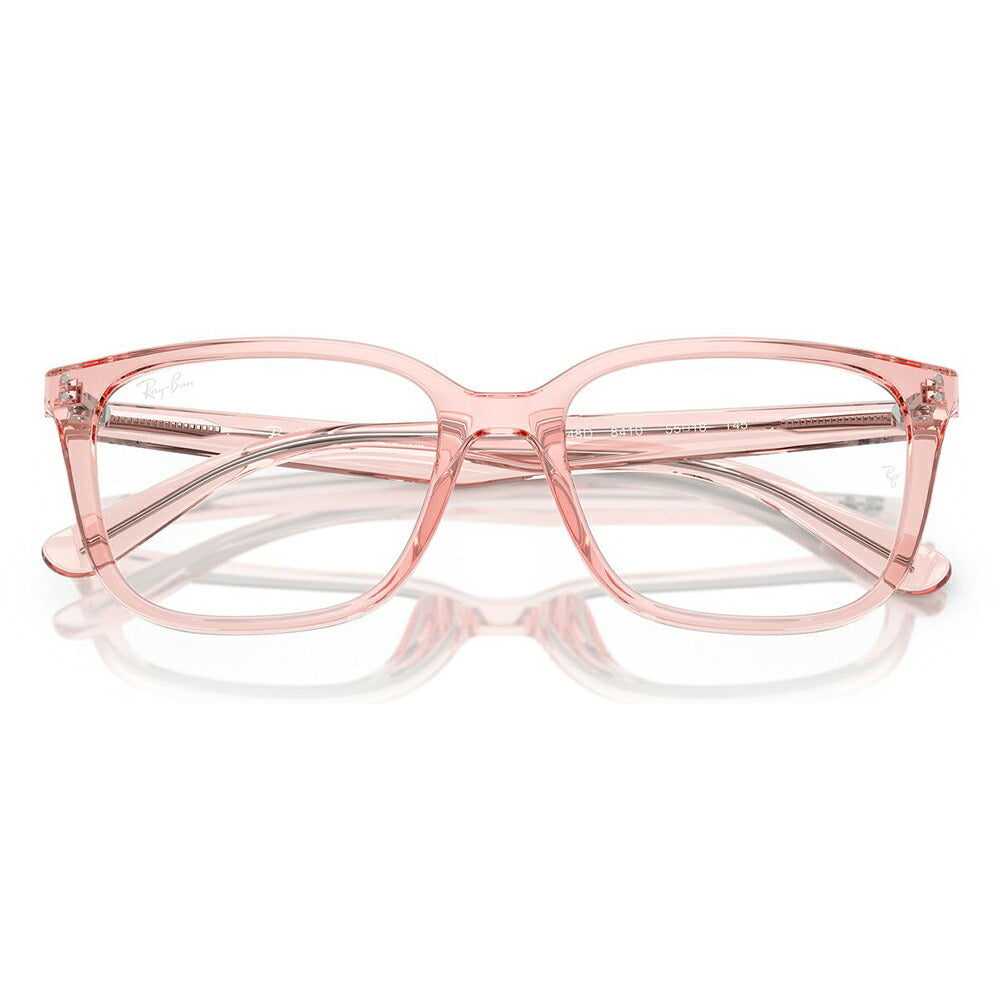 【正規品販売店】度なし1.55レンズ交換+0円 レイバン メガネ フレーム RX7248D 8410 55 Ray-Ban レイバン純正レンズ対応 スクエア セル ユニセックス アジアンデザイン 伊達眼鏡 メガネ