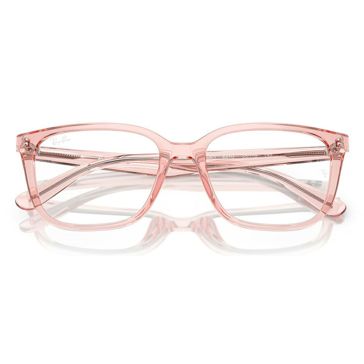 【正規品販売店】度なし1.55レンズ交換+0円 レイバン メガネ フレーム RX7248D 8410 55 Ray-Ban レイバン純正レンズ対応 スクエア セル ユニセックス アジアンデザイン 伊達眼鏡 メガネ