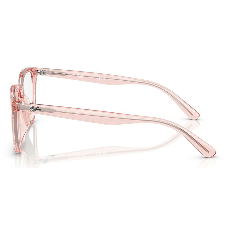 【正規品販売店】度なし1.55レンズ交換+0円 レイバン メガネ フレーム RX7248D 8410 55 Ray-Ban レイバン純正レンズ対応 スクエア セル ユニセックス アジアンデザイン 伊達眼鏡 メガネ
