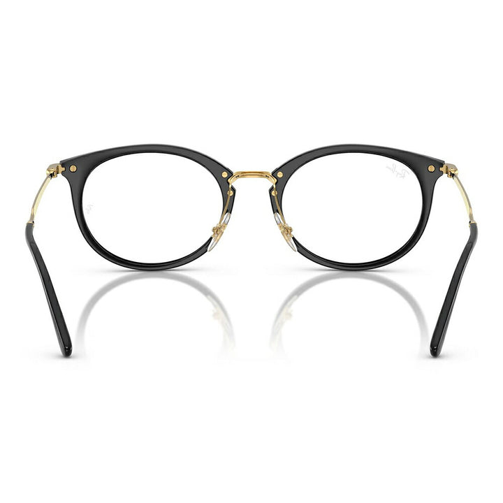 【正規品販売店】度なし1.55レンズ交換+0円 レイバン メガネ フレーム RX7255 2000 51 53 Ray-Ban レイバン純正レンズ対応 オーバル セル ユニセックス コンビネーション