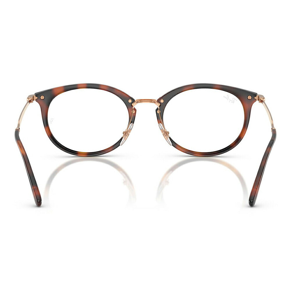 【正規品販売店】度なし1.55レンズ交換+0円 レイバン メガネ フレーム RX7255 5687 51 53 Ray-Ban レイバン純正レンズ対応 オーバル セル ユニセックス コンビネーション