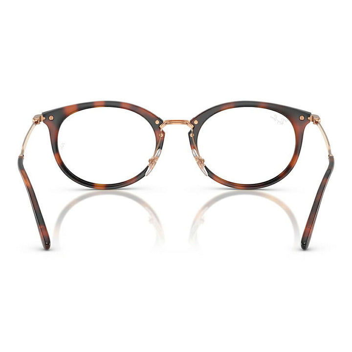 【正規品販売店】度なし1.55レンズ交換+0円 レイバン メガネ フレーム RX7255 5687 51 53 Ray-Ban レイバン純正レンズ対応 オーバル セル ユニセックス コンビネーション