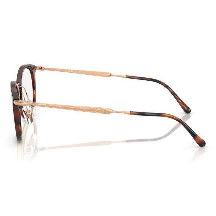 【正規品販売店】度なし1.55レンズ交換+0円 レイバン メガネ フレーム RX7255 5687 51 53 Ray-Ban レイバン純正レンズ対応 オーバル セル ユニセックス コンビネーション