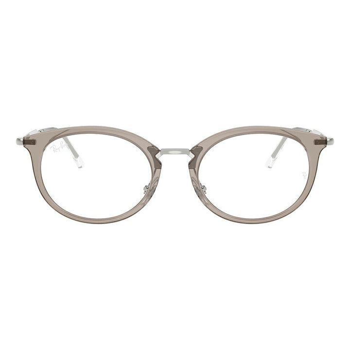 【正規品販売店】度なし1.55レンズ交換+0円 レイバン メガネ フレーム RX7255 8125 51 53 Ray-Ban レイバン純正レンズ対応 オーバル セル ユニセックス コンビネーション