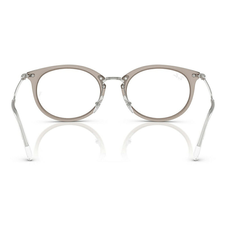 【正規品販売店】度なし1.55レンズ交換+0円 レイバン メガネ フレーム RX7255 8125 51 53 Ray-Ban レイバン純正レンズ対応 オーバル セル ユニセックス コンビネーション