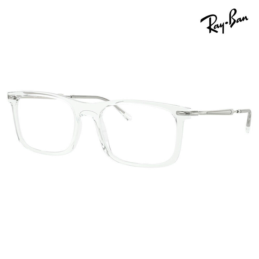 【正規品販売店】度なし1.55レンズ交換+0円 レイバン メガネ フレーム RX7260F 2001 54 Ray-Ban レイバン純正レンズ対応 スクエア コンビネーション アジアンデザイン