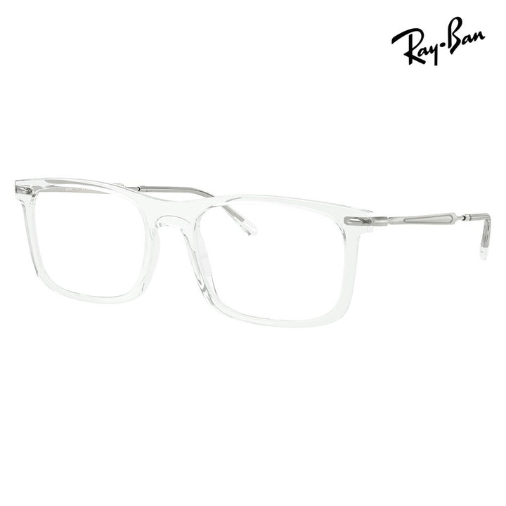 【正規品販売店】度なし1.55レンズ交換+0円 レイバン メガネ フレーム RX7260F 2001 54 Ray-Ban レイバン純正レンズ対応 スクエア コンビネーション アジアンデザイン