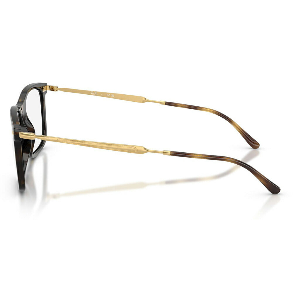 【正規品販売店】度なし1.55レンズ交換+0円 レイバン メガネ フレーム RX7260F 2012 54 Ray-Ban レイバン純正レンズ対応 スクエア コンビネーション アジアンデザイン