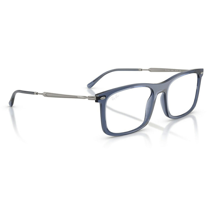 【正規品販売店】度なし1.55レンズ交換+0円 レイバン メガネ フレーム RX7260F 8462 54 Ray-Ban レイバン純正レンズ対応 スクエア コンビネーション アジアンデザイン