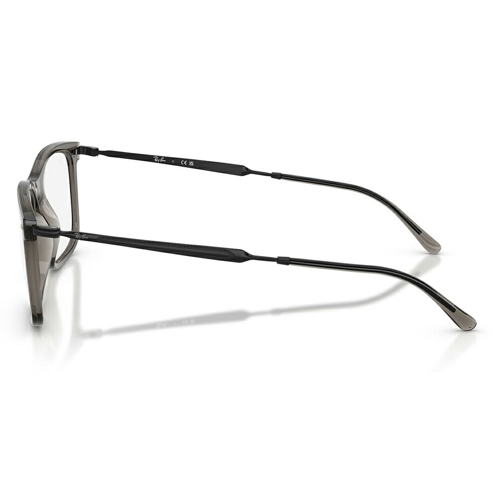 【正規品販売店】度なし1.55レンズ交換+0円 レイバン メガネ フレーム RX7260F 8463 54 Ray-Ban レイバン純正レンズ対応 スクエア コンビネーション アジアンデザイン