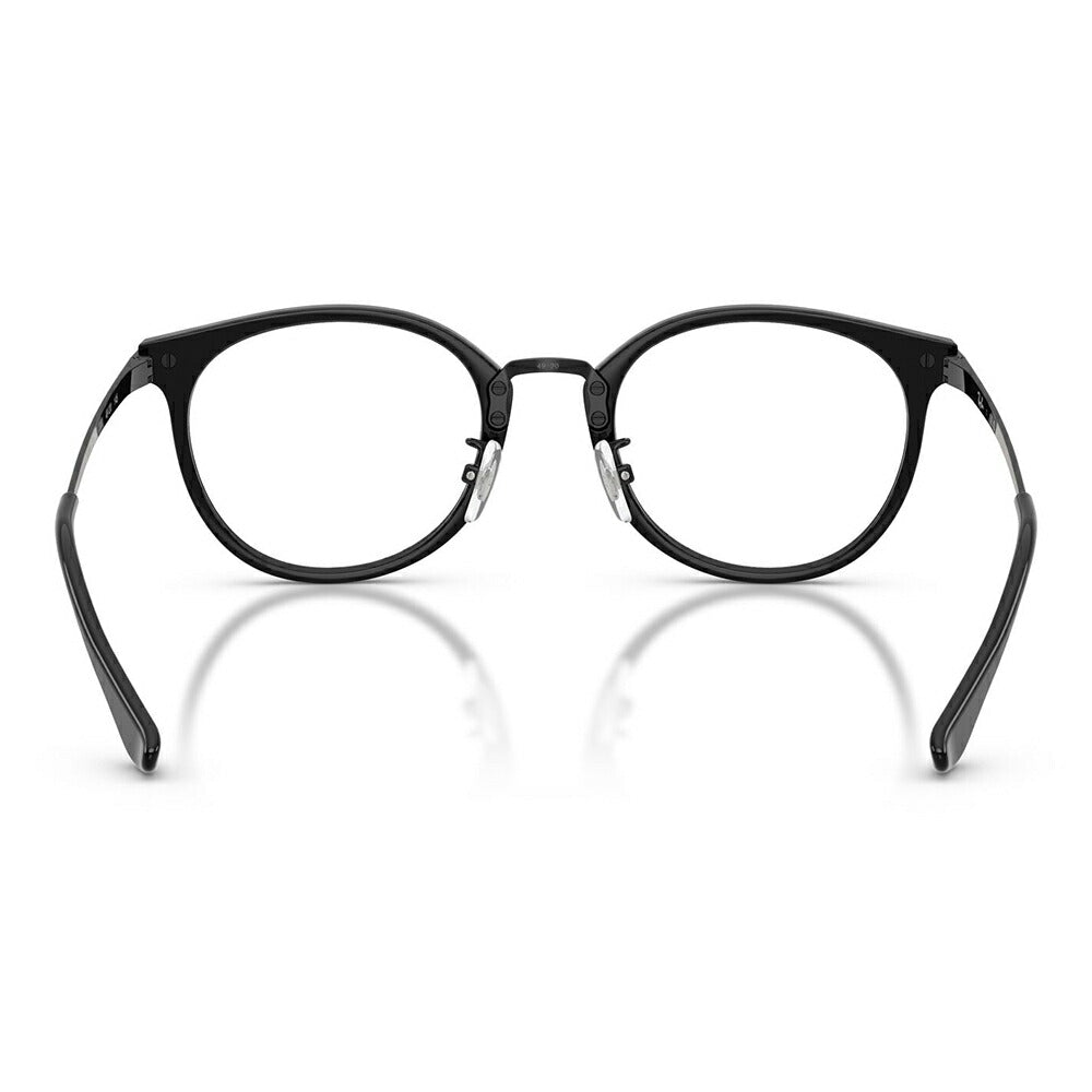 【正規品販売店】度なし1.55レンズ交換+0円 レイバン メガネ フレーム RX7266D 2000 49 Ray-Ban レイバン純正レンズ対応 アジアンデザイン ローブリッジフィット コンビ ボストン メンズ レディース 伊達メガネ 眼鏡