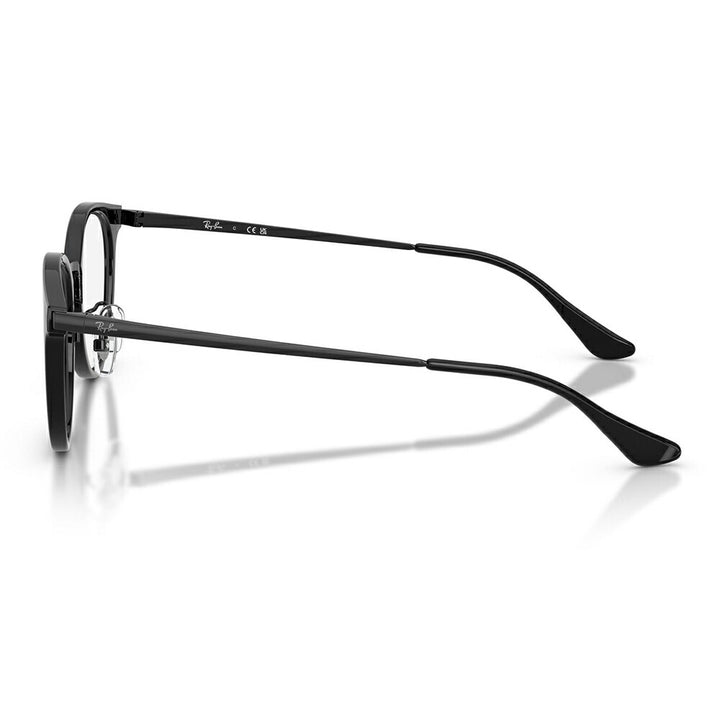 【正規品販売店】度なし1.55レンズ交換+0円 レイバン メガネ フレーム RX7266D 2000 49 Ray-Ban レイバン純正レンズ対応 アジアンデザイン ローブリッジフィット コンビ ボストン メンズ レディース 伊達メガネ 眼鏡