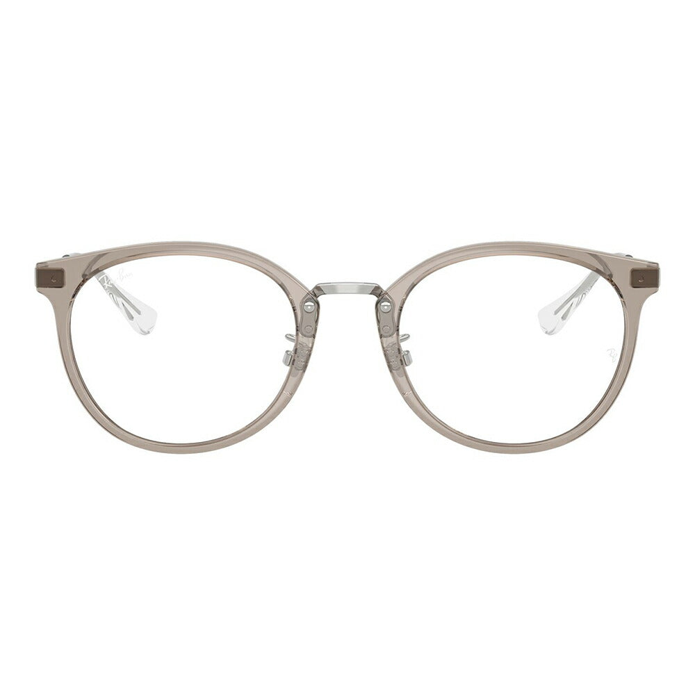 【正規品販売店】度なし1.55レンズ交換+0円 レイバン メガネ フレーム RX7266D 8125 49 Ray-Ban レイバン純正レンズ対応 アジアンデザイン ローブリッジフィット コンビ ボストン メンズ レディース 伊達メガネ 眼鏡