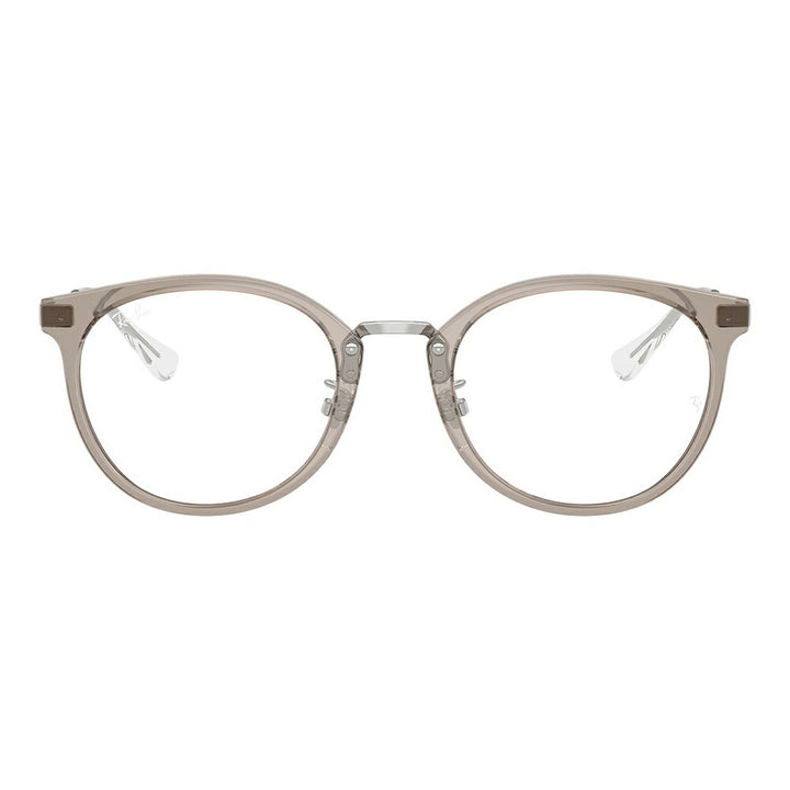 【正規品販売店】度なし1.55レンズ交換+0円 レイバン メガネ フレーム RX7266D 8125 49 Ray-Ban レイバン純正レンズ対応 アジアンデザイン ローブリッジフィット コンビ ボストン メンズ レディース 伊達メガネ 眼鏡