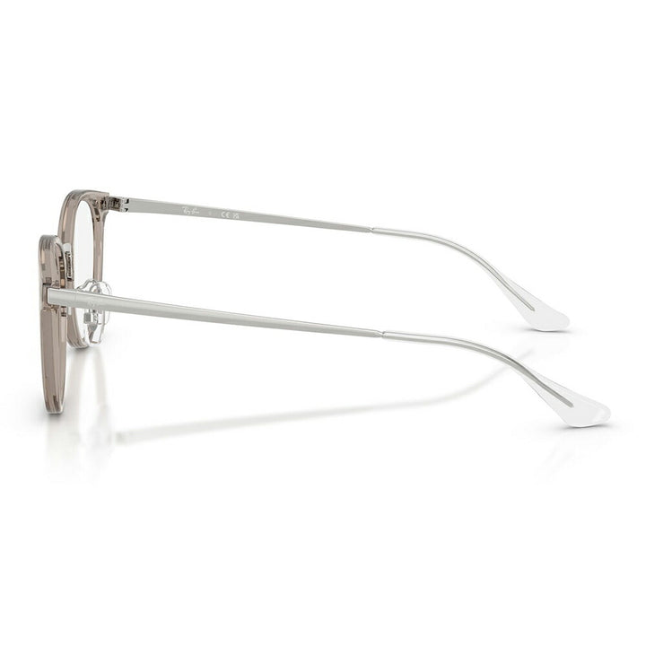 【正規品販売店】度なし1.55レンズ交換+0円 レイバン メガネ フレーム RX7266D 8125 49 Ray-Ban レイバン純正レンズ対応 アジアンデザイン ローブリッジフィット コンビ ボストン メンズ レディース 伊達メガネ 眼鏡
