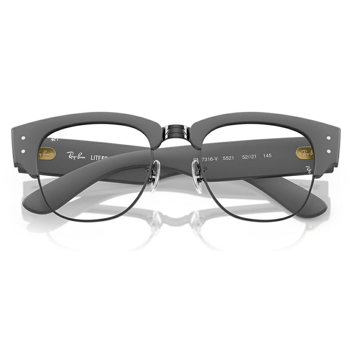 【正規品販売店】度なし1.55レンズ交換+0円 レイバン メガネ フレーム RX7316V 5521 50 52 Ray-Ban レイバン純正レンズ対応 MEGA CLUBMASTER LITEFORCE メガクラブマスター ライトフォース スクエア ユニセックス