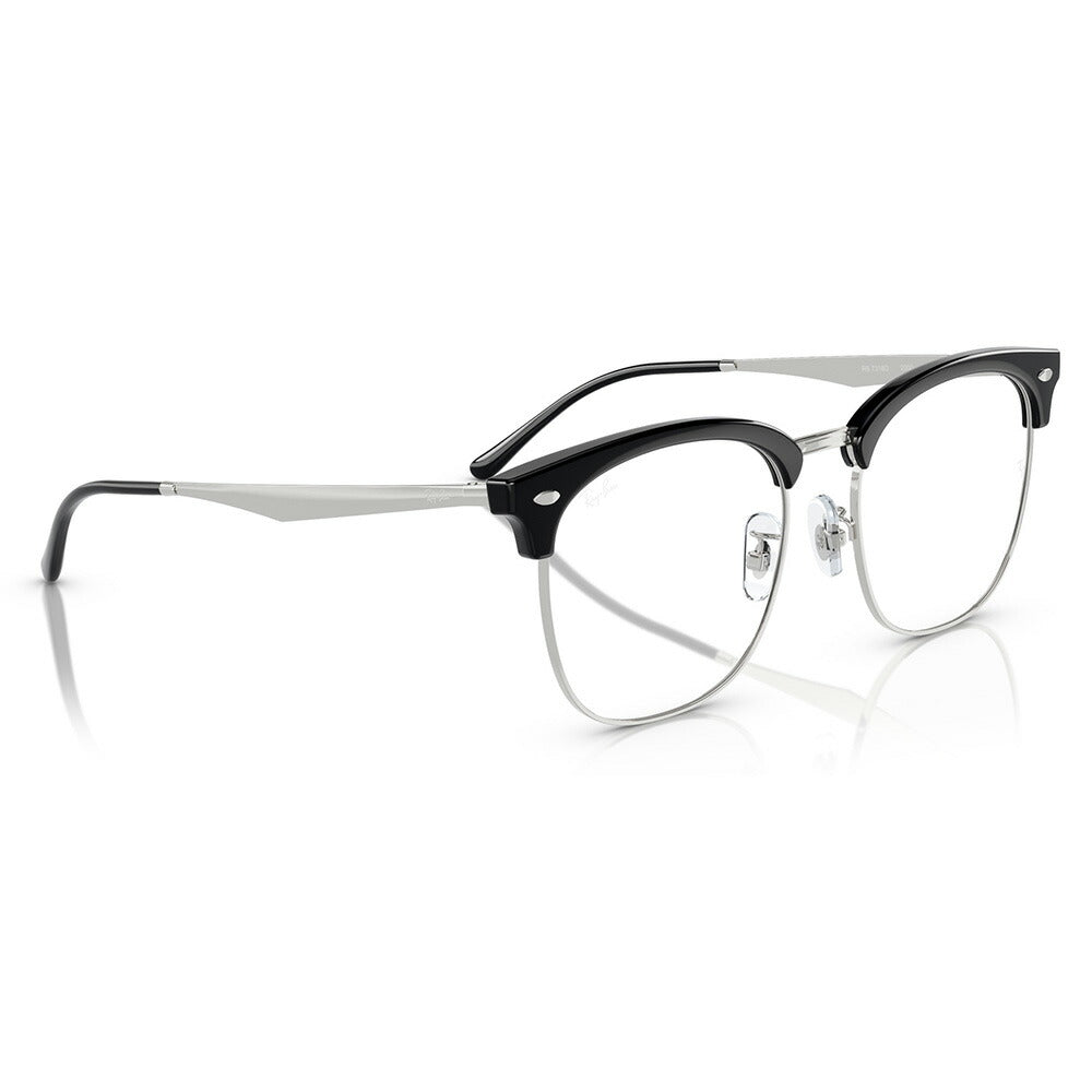【正規品販売店】レイバン メガネ フレーム サングラス 調光レンズセット RX7318D 2000 54 Ray-Ban CLUBMASTER クラブマスター ウェリントン ブロー メタル クラシック アジアンフィット 伊達メガネ 眼鏡