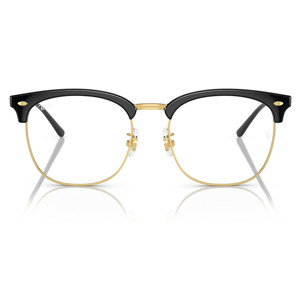 【正規品販売店】レイバン メガネ フレーム サングラス 調光レンズセット RX7318D 8239 54 Ray-Ban CLUBMASTER クラブマスター ウェリントン ブロー メタル クラシック アジアンフィット ニコン トランジションズエクストラアクティブ 運転 ドライブ 伊達メガネ 眼鏡