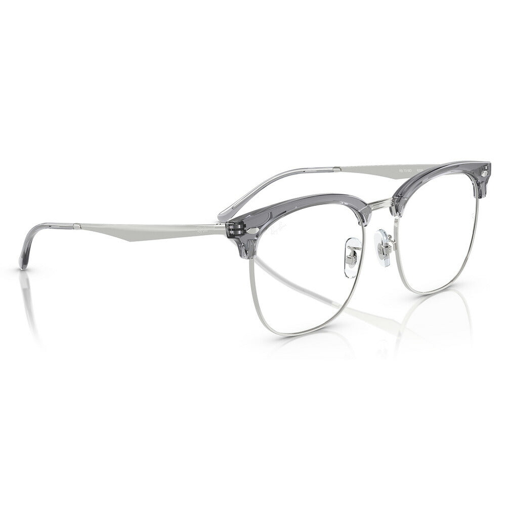 【正規品販売店】レイバン メガネ フレーム サングラス 調光レンズセット RX7318D 8326 54 Ray-Ban CLUBMASTER クラブマスター ウェリントン ブロー メタル クラシック アジアンフィット 伊達メガネ 眼鏡
