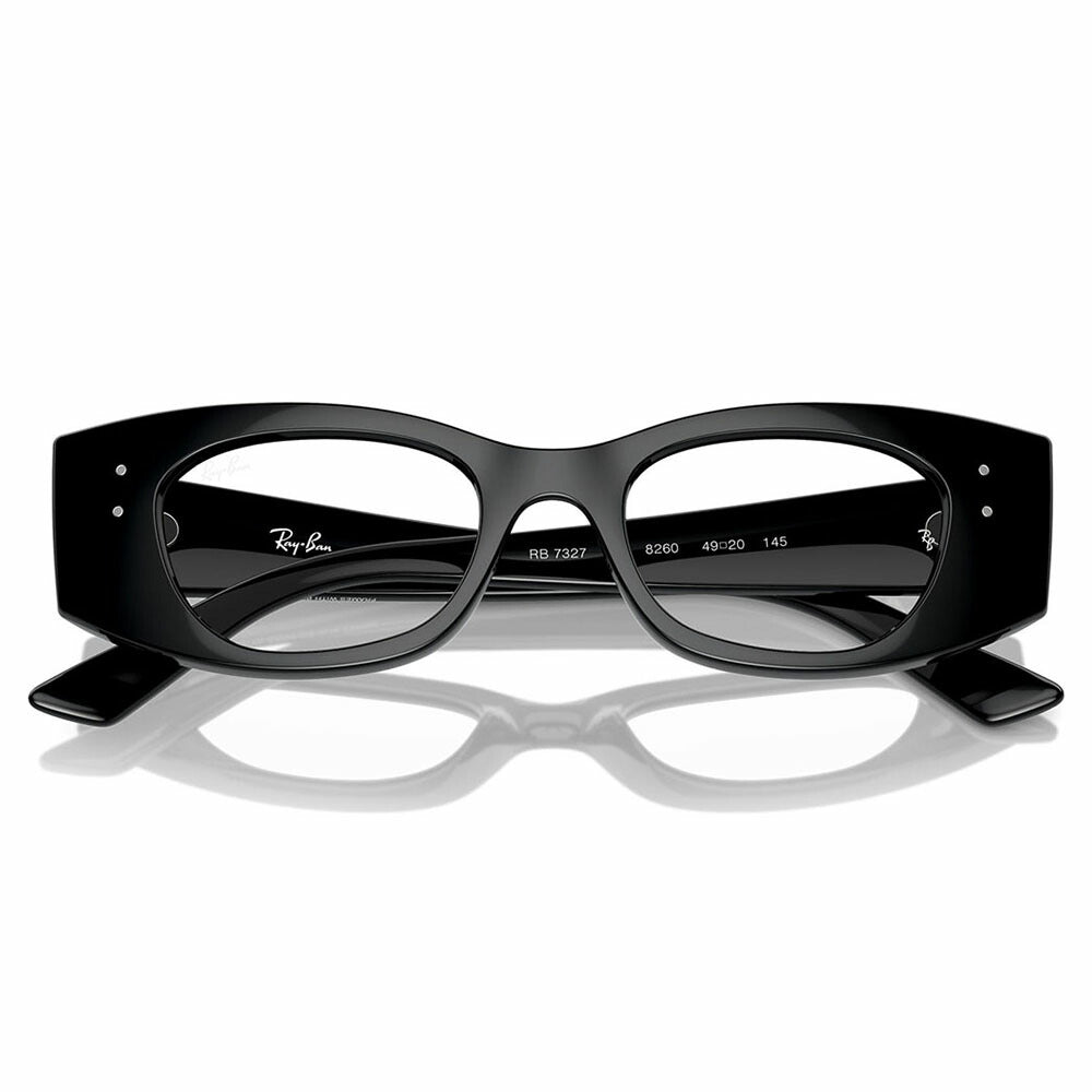 【正規品販売店】度なし1.55レンズ交換+0円 レイバン メガネ フレーム RX7327 8260 50 52 Ray-Ban レイバン純正レンズ対応 KAT レクタングル セル ユニセックス